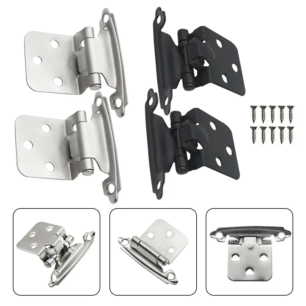 Cabinet Hinge Overlay - إيتوب، قطعتان من مفصلات الزنبرك للمطبخ،