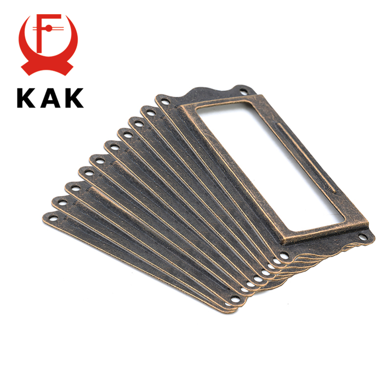 Furniture Hardware Names - 10 قطعة NED العتيقة النحاس مقبض