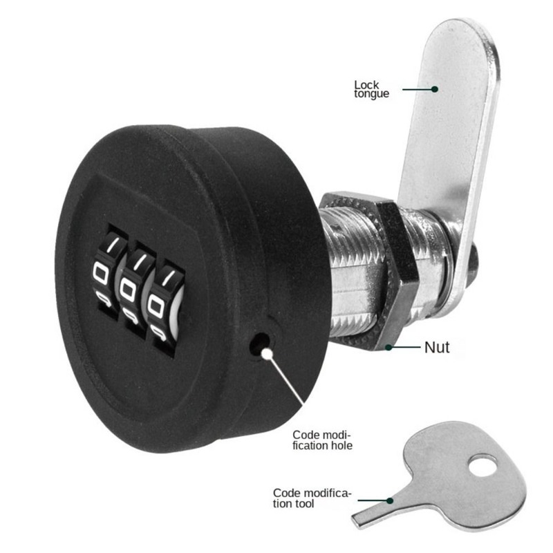 Furniture Hardware Manufacturer - قفل رقمي للأدراج بطول خيط 20/30