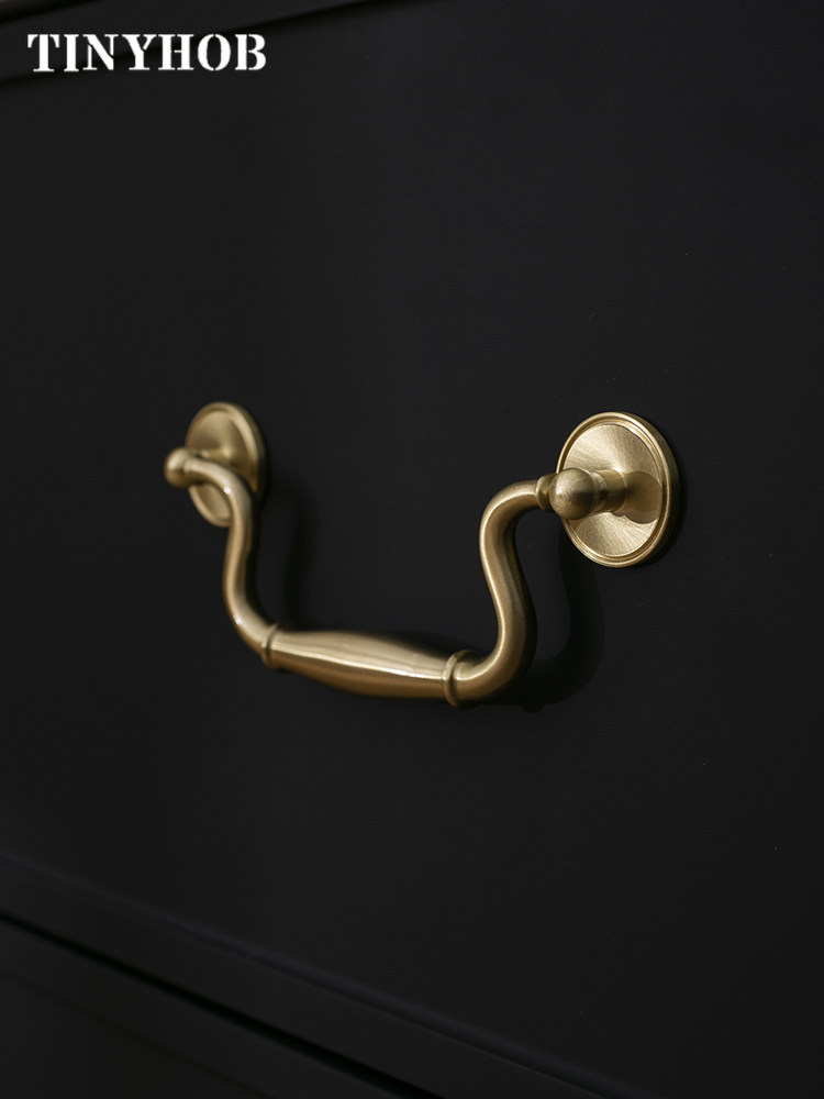 مقابض سحب فاخرة عتيقة من النحا - مراجعة Furniture Hardware Drop Pulls وسعره