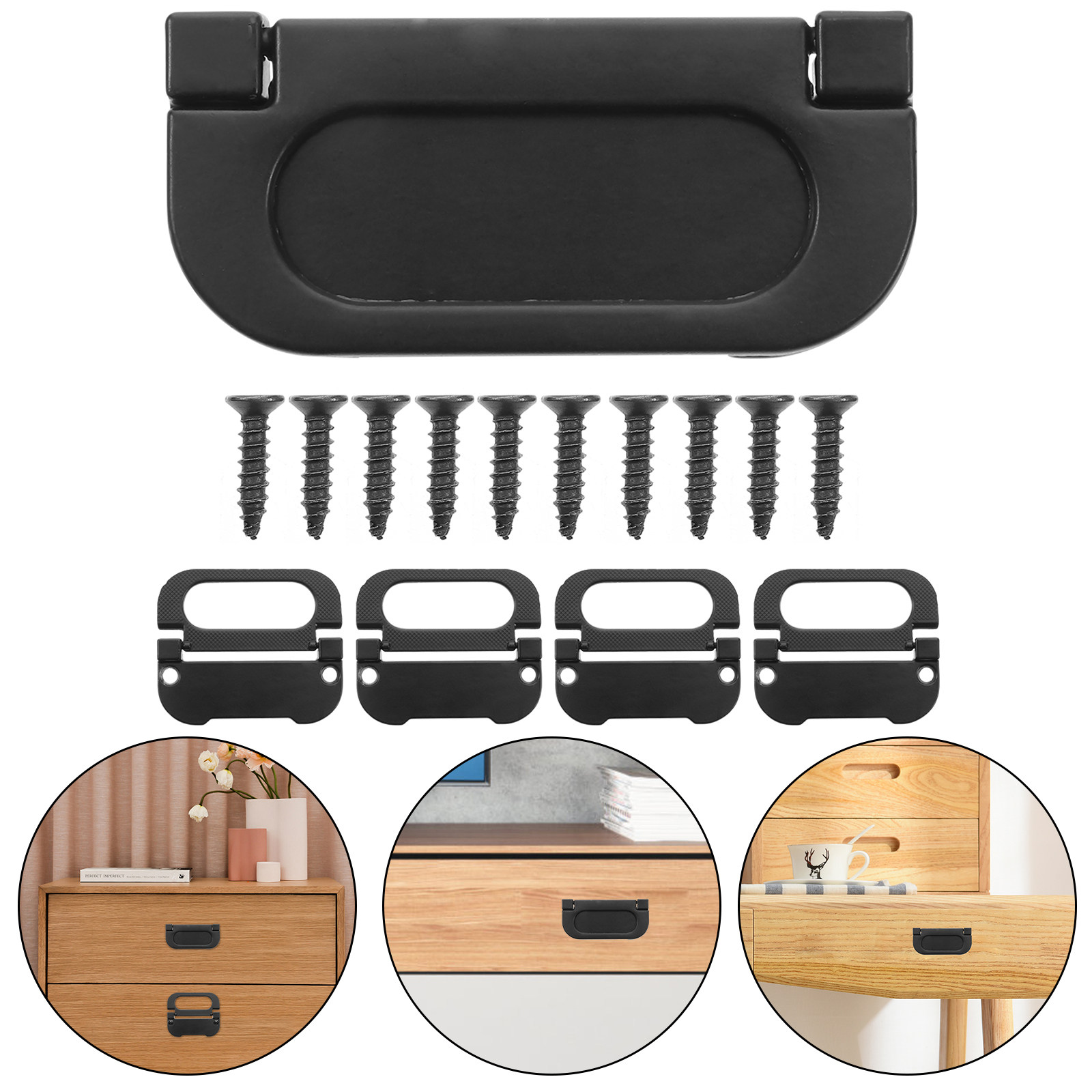 5 قطع من مقابض الأبواب المدمجة - مراجعة Furniture Hardware Lowes وسعره