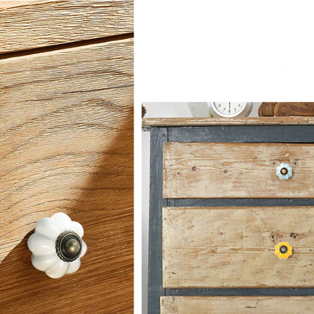 مقبض باب دائري من السيراميك بف - مراجعة Furniture Hardware Jig وسعره