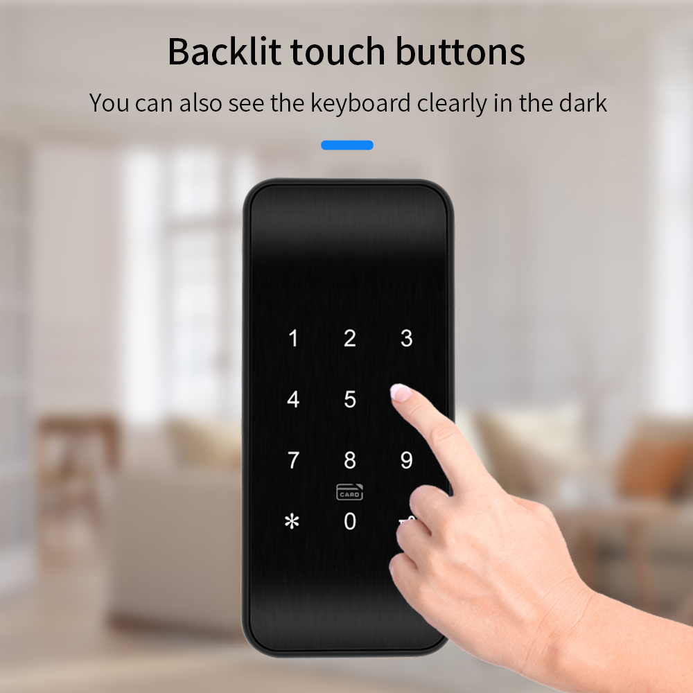 TTLOCK 13.56Mhz بصمة قفل للدرج - مراجعة Furniture Hardware Manufacturer وسعره