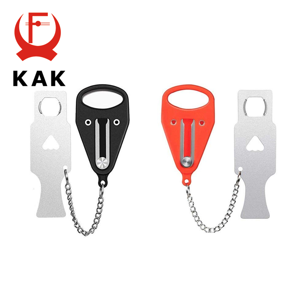KAK قفل الباب المحمول بدون مفت - مراجعة Furniture Hardware Fitting وسعره